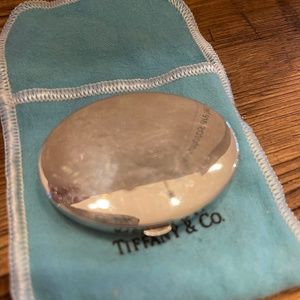 Sterling Silver Tiffany & Co Compact Mirror